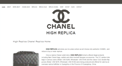 Desktop Screenshot of highreplica.com